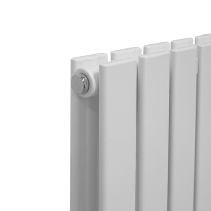 Designer Flat Panel Radiators Gloss White 1600mm x 280mm