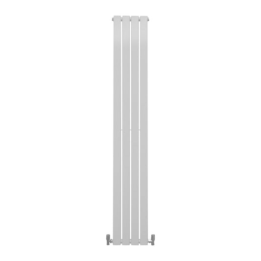 Designer Flat Panel Radiators Gloss White 1800mm x 280mm