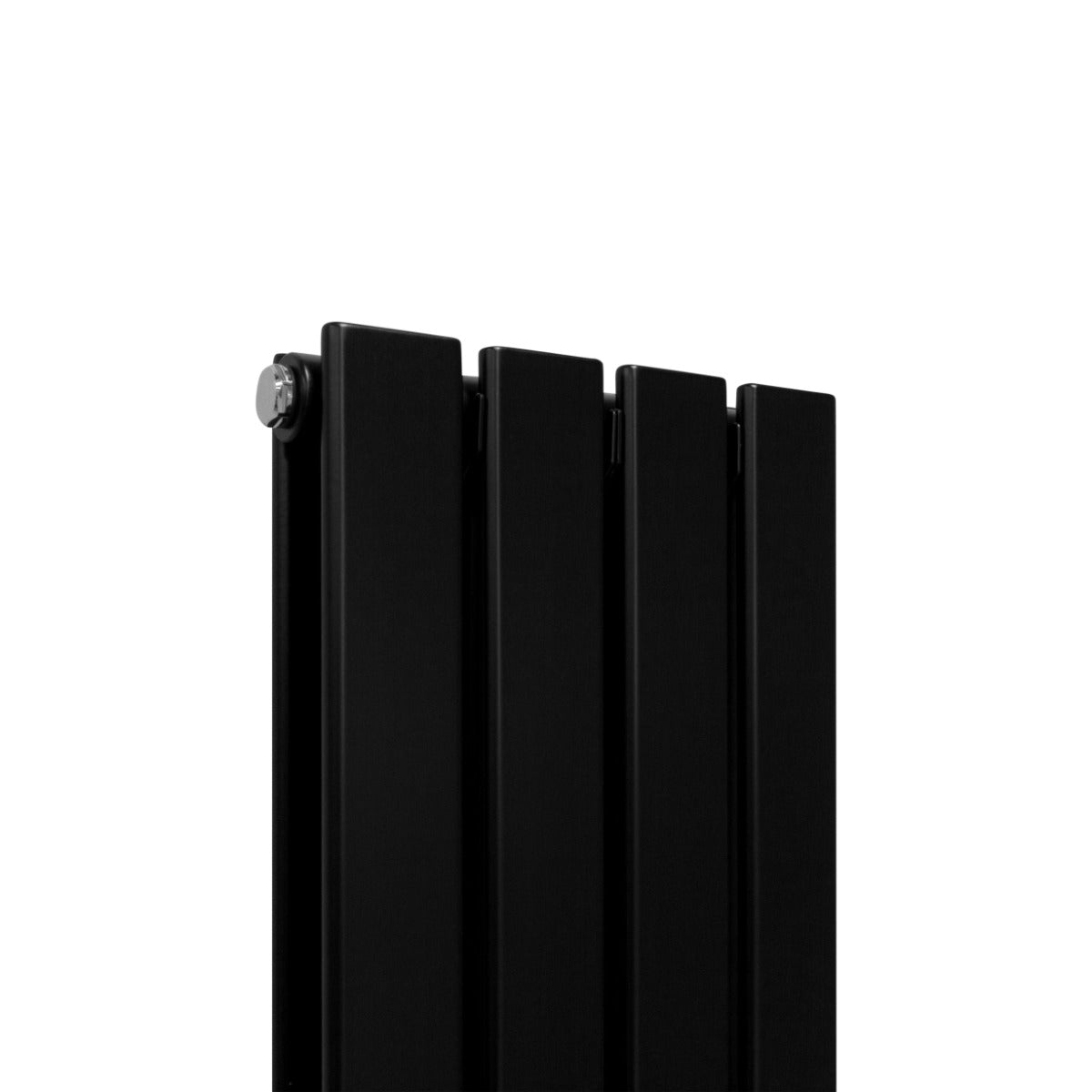 Designer Flat Panel Radiators Matt Black 1800mm x 280mm