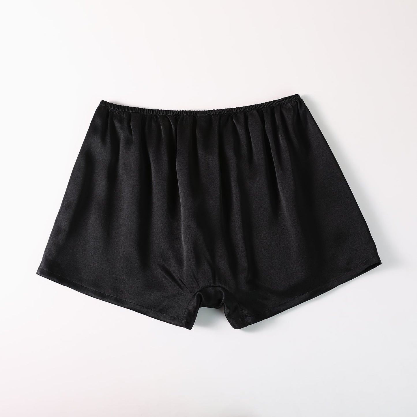 Black Pure Mulberry Silk Men's Trunks | Low Rise | 19 Momme | Soar Collection