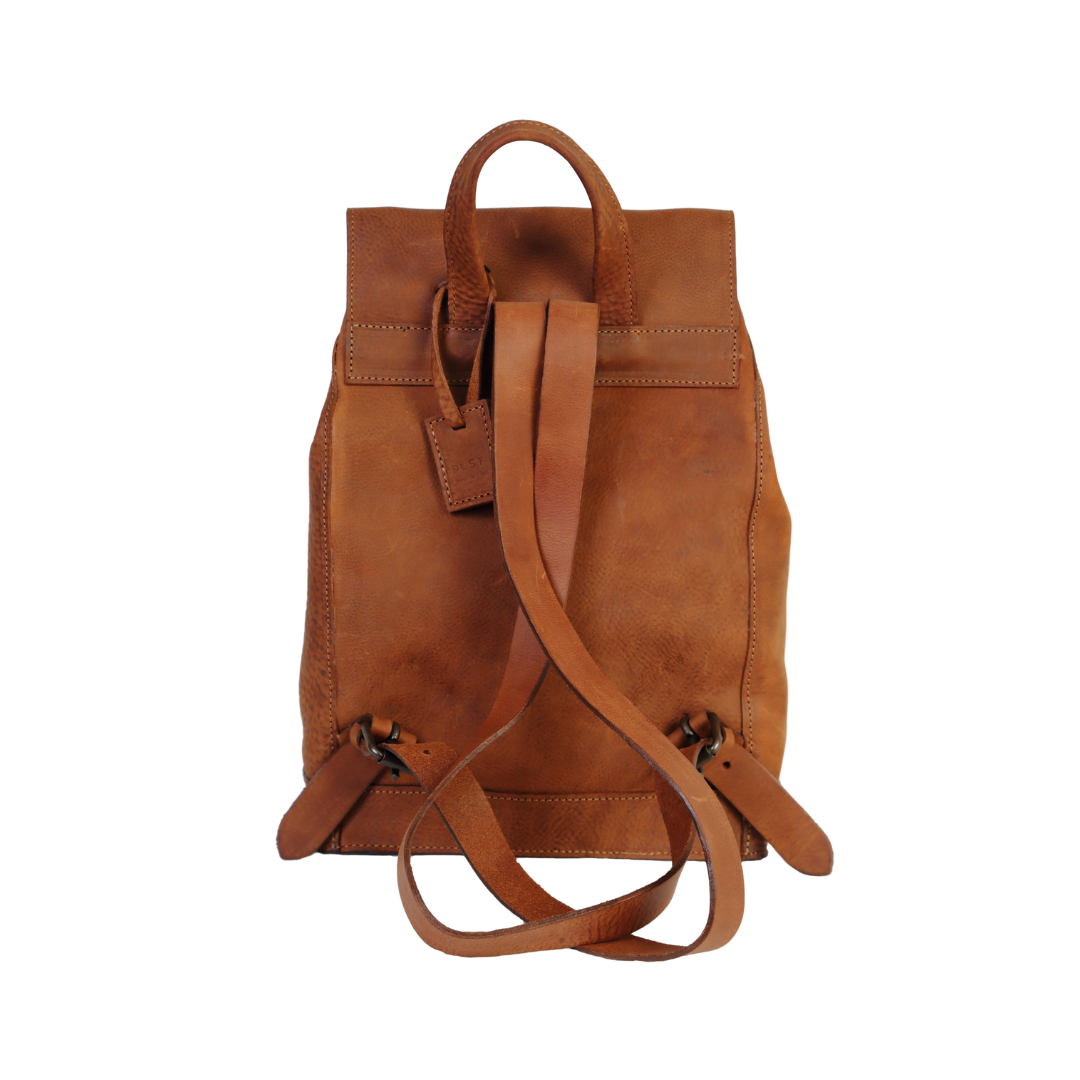 Leather Backpack in Heritage Brown Mod 103