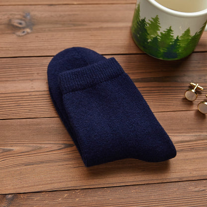 Blueberry Pie Wool Quarter-Length Socks | Flexible Fit