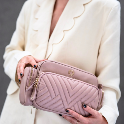 Greta Quilted Leather - Ballet Pink Limited Edition