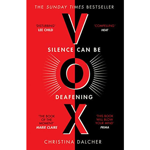 VOX Book, by Christina Dalcher (Dystopian Book)