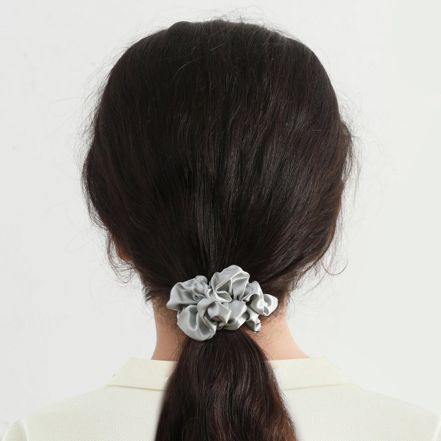 Pure Mulberry Silk Mini Scrunchie | 0.8 Inch | 22 Momme | Float Collection