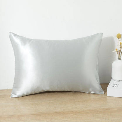 Silver Grey Pure Mulberry Silk Pillowcase | Standard, Queen & King | 22 Momme | Float Collection