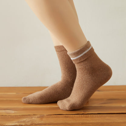 Set of 7 Fine Wool Quarter-Length Socks | Flexible Fit