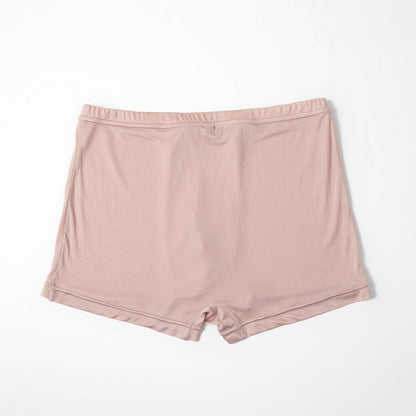 Dusty Rose Knitted Silk Men's Trunks | Mid Rise | Shimmer Collection