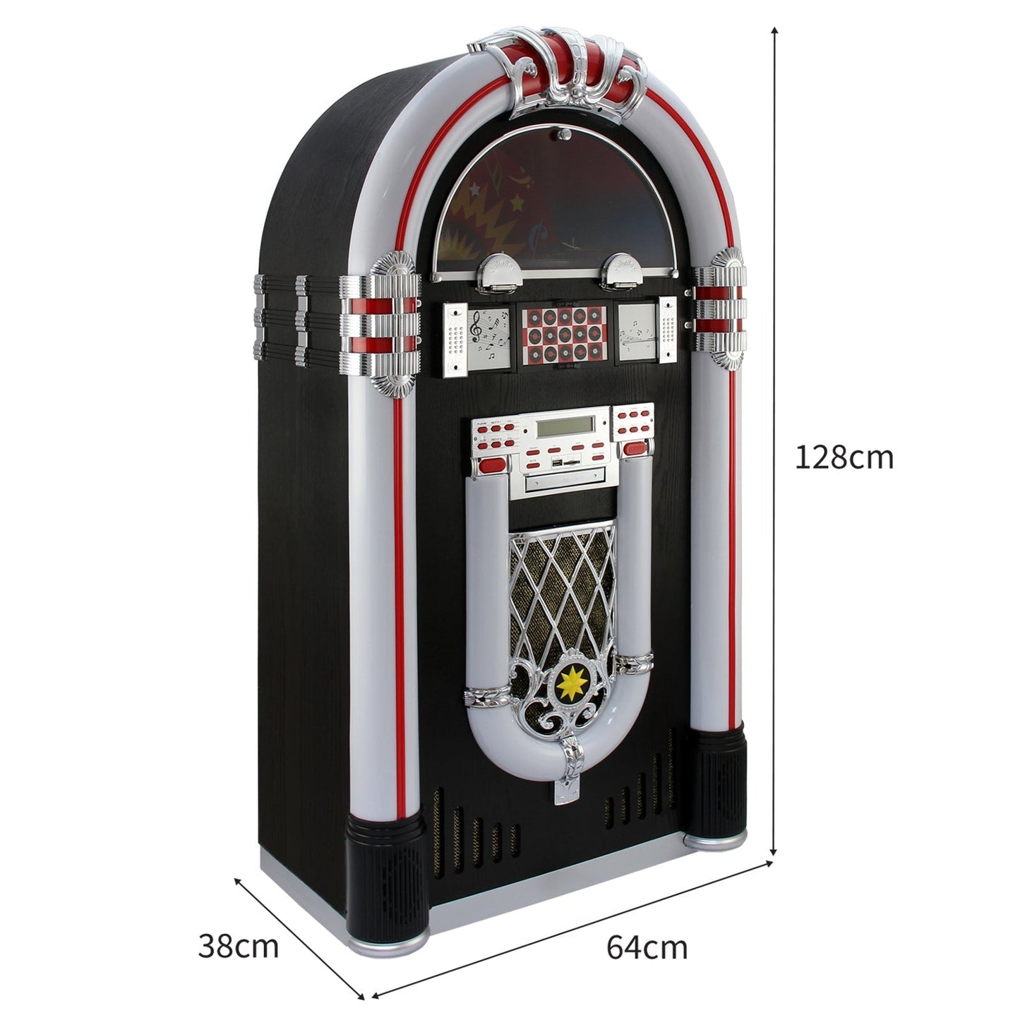 Vinyl Jukebox & CD Case