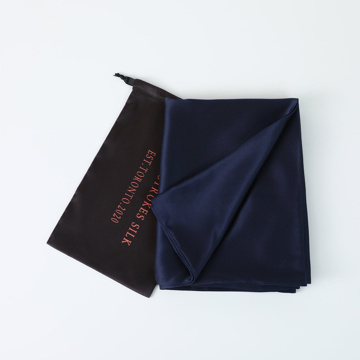 Blue Corn Luxury Pure Mulberry Silk Pillowcase | Queen | 32 Momme | Drape Collection