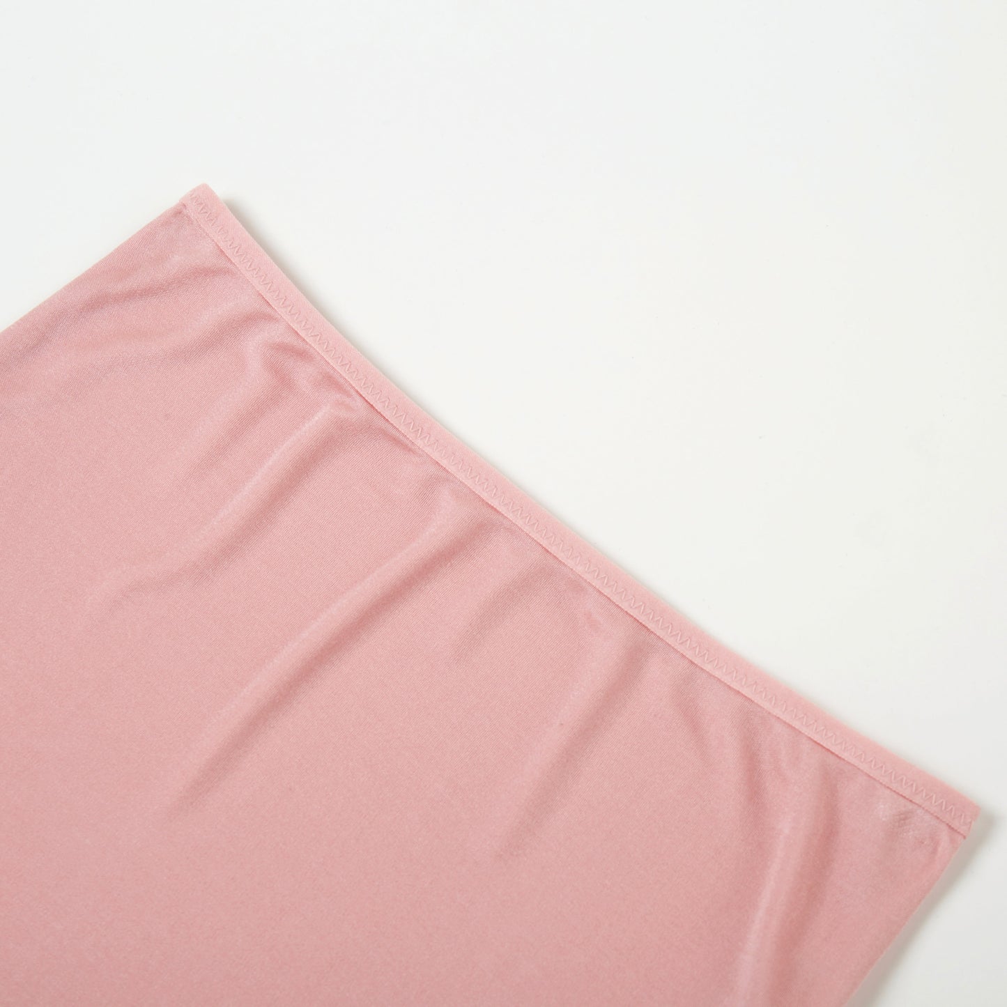 Knitted Silk High Rise French Cut Panties | Charleston Pink Lady | High Waist | Shimmer Collection