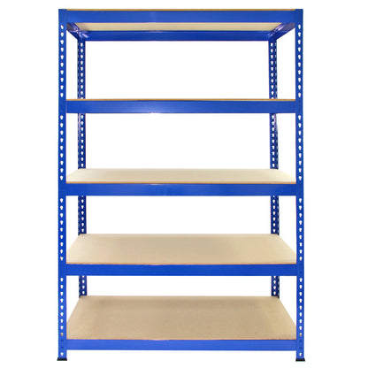 Q-Rax Blue Metal Shelving Units - 120cm x 180cm x 50cm