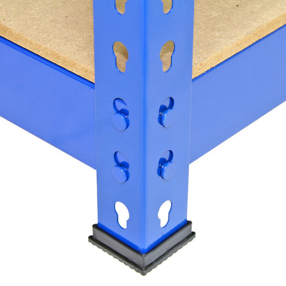 Q-Rax Blue Metal Shelving Units - 120cm x 180cm x 50cm