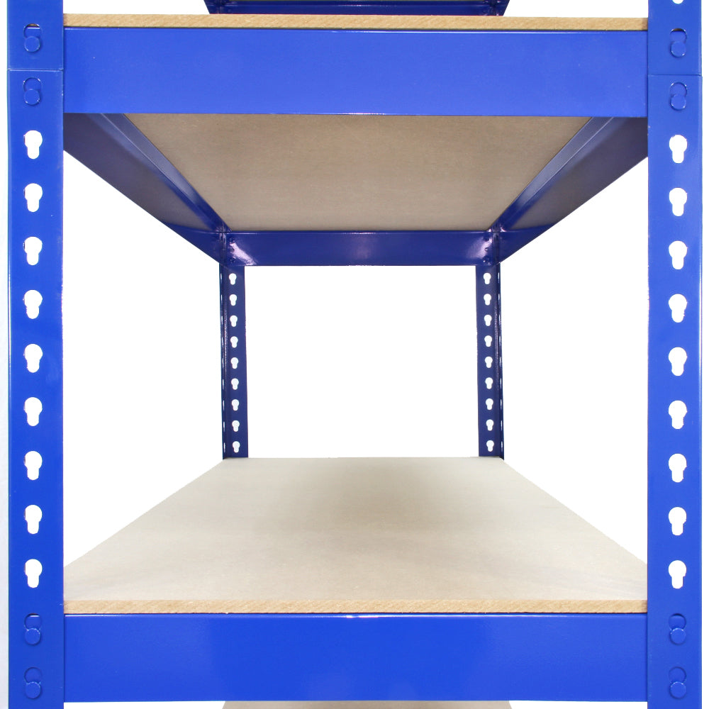 Q-Rax Blue Metal Shelving Units - 120cm x 180cm x 50cm