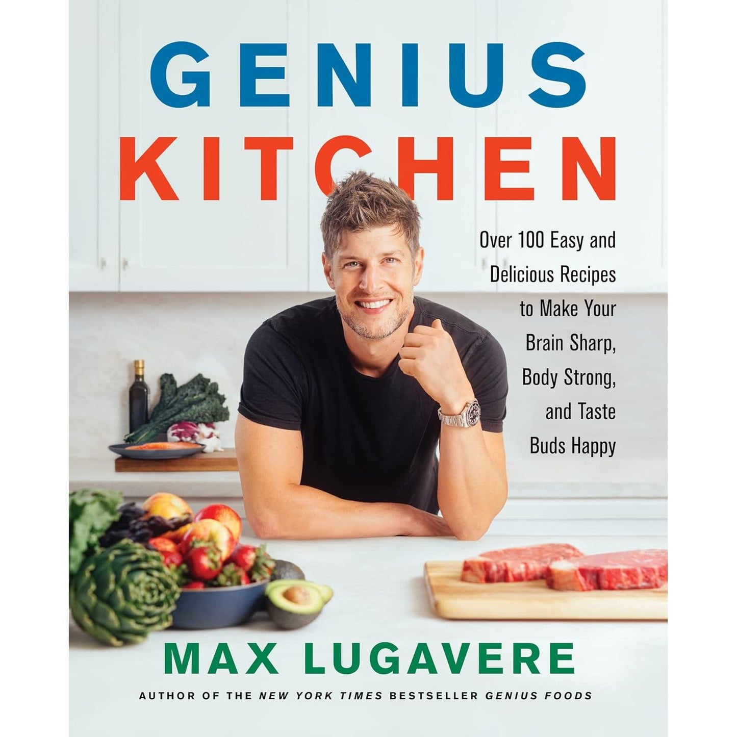 The Genius Life, Genius Kitchen 2 Books Collection Set by Max Lugavere