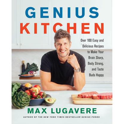 The Genius Life, Genius Kitchen 2 Books Collection Set by Max Lugavere
