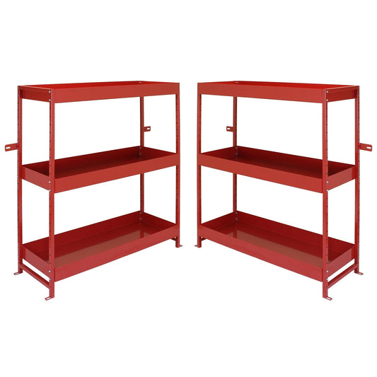 Monster Racking Volcano Metal Van Shelving Unit Duo