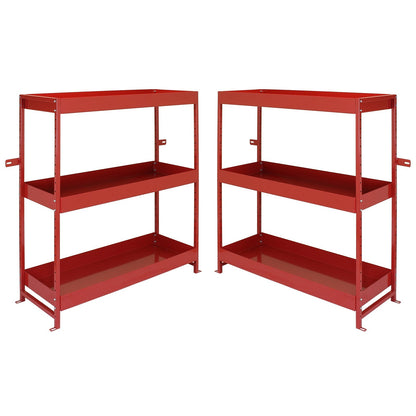 Monster Racking Volcano Metal Van Shelving Unit Duo