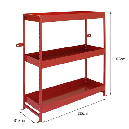 Monster Racking Volcano Metal Van Shelving Unit Duo