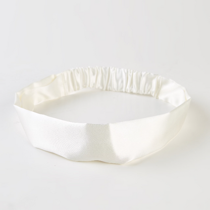 Pure Mulberry Silk Flat Headband | 22 Momme | Float Collection