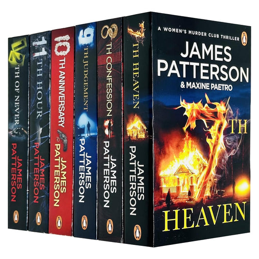 Womens Murder Club 6 Books Collection Set by James Patterson (Books 7 - 12)