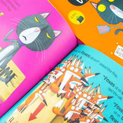 Oi Frog and Friends 8 Books Collection Set By Kes Gray (Oi Frog!, Oi Dog!, Oi Cat!, Oi Get Stuck In!, Oi Puppies!, Oi Duck-billed Platypus!, Quick Quack Quentin and Oi Aardvark!)