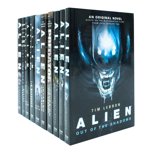 Alien Series 10 Books Collection Set (Out of The Shadows, Sea of Sorrows, River of Pain, Incursion, Invasion, The Cold Forge, Prototype, Isolation, Uncivil War, Infiltrator)