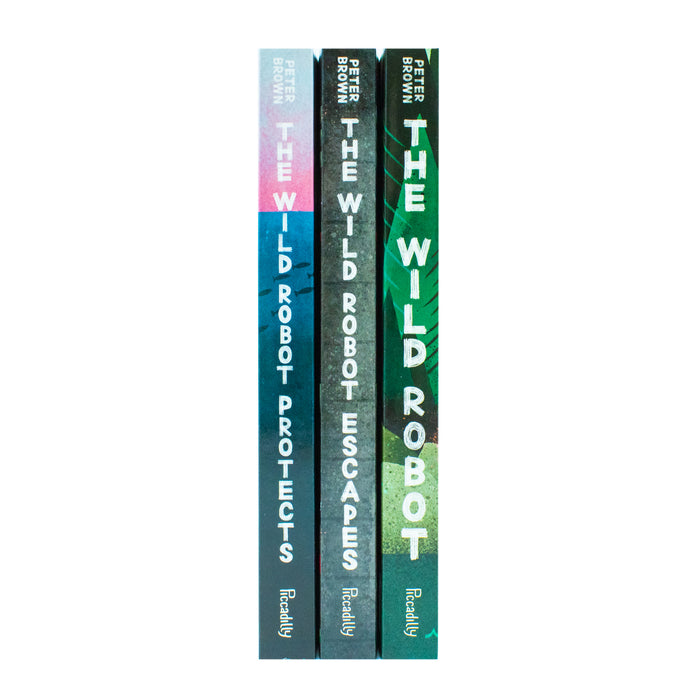 The Wild Robot Series 3 Books Collection (The Wild Robot, The Wild Robot Escapes & The Wild Robot Protects)