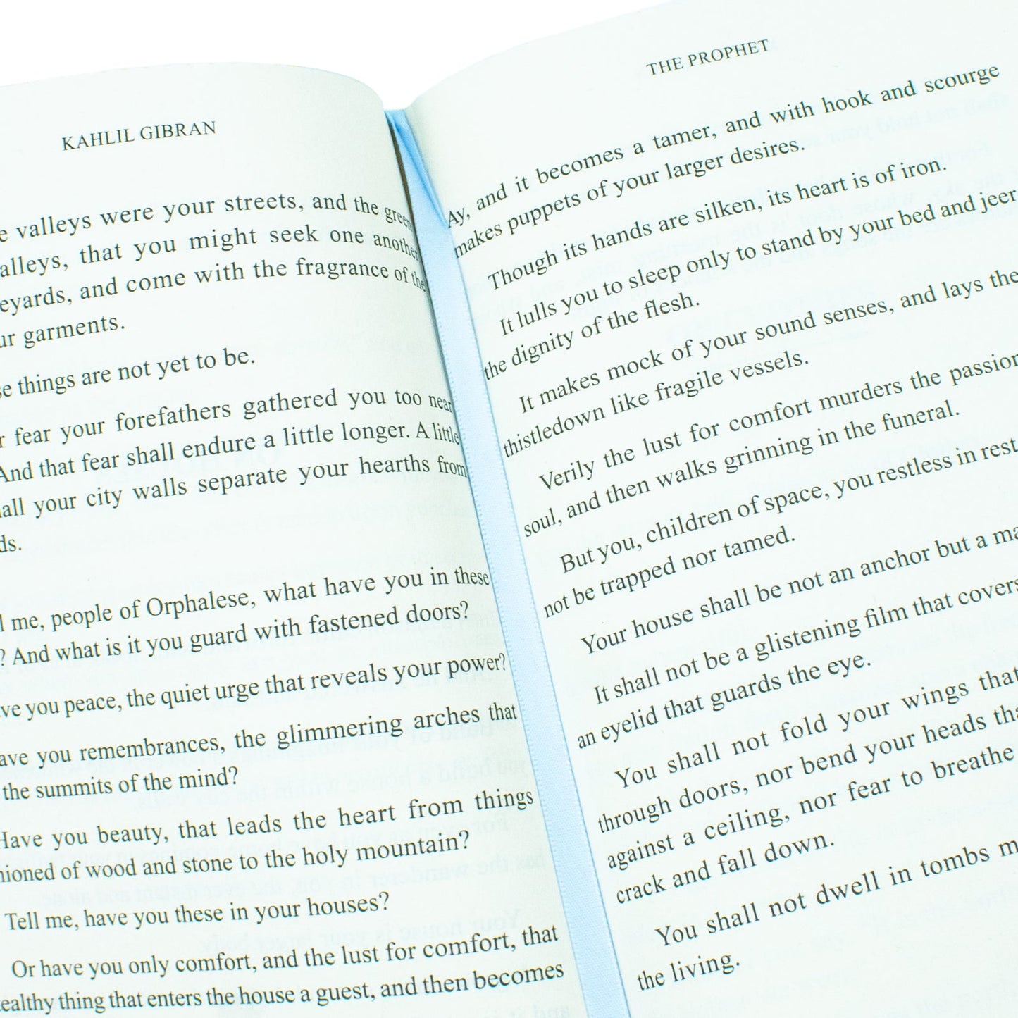 The Prophet by Kahlil Gibran (Deluxe Hardback Sprayed Edge Edition)