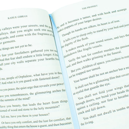 The Prophet by Kahlil Gibran (Deluxe Hardback Sprayed Edge Edition)