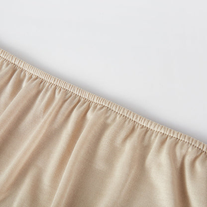 Custom Handmade Pure Silk Panties | Elora Panties | High Waist French Cut | Knitted Mulberry Silk