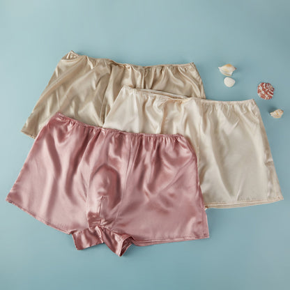 Custom Pure Mulberry Silk Men's Trunks or Boxers | Mid Rise | 19 Momme | Soar Collection