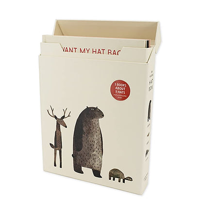 Jon Klassen's Hat Box (The Hat Trilogy) (I Want My Hat Back, This Is Not My Hat, We Found a Hat)
