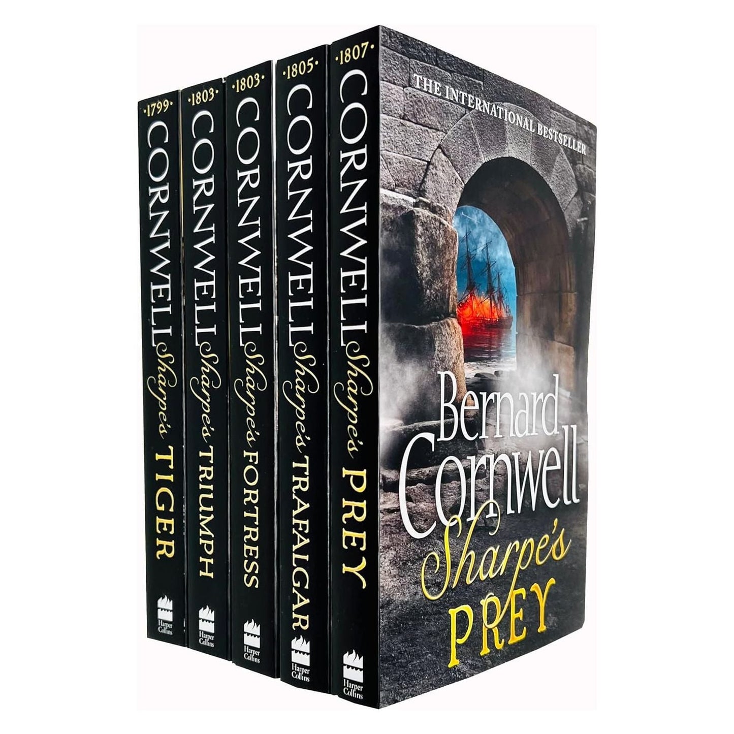 Bernard Cornwell Richard Sharpe Series 1-10 (10 Books Set)