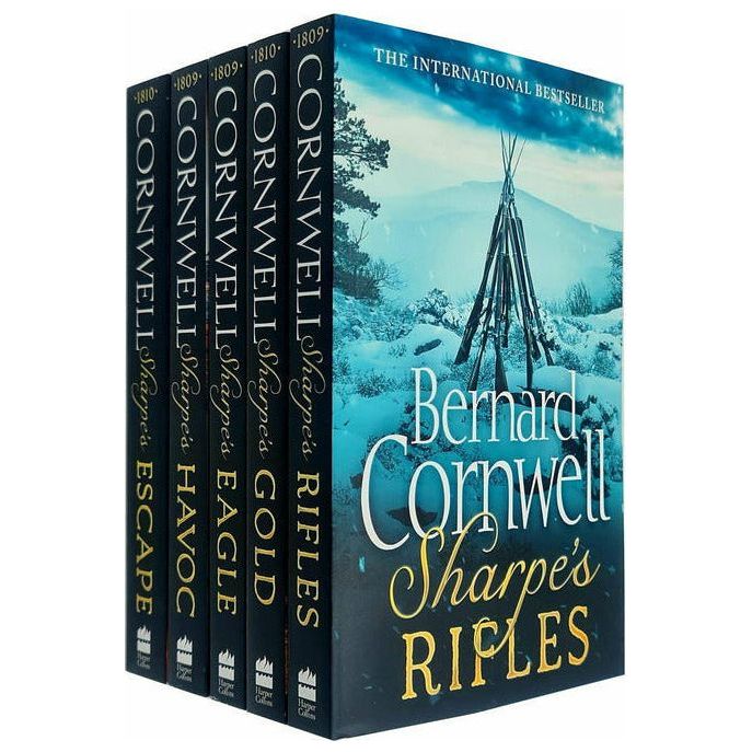 Bernard Cornwell Richard Sharpe Series 1-10 (10 Books Set)