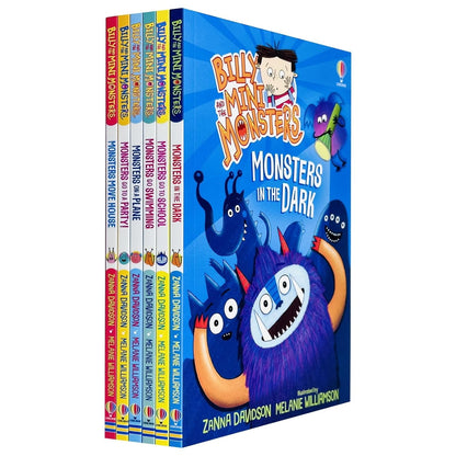 Billy and the Mini Monsters 6 Books Collection Set by Zanna Davidson SERIES 1 (Monsters go to School, on a Plane, In the Dark, Go to a Party! and More)