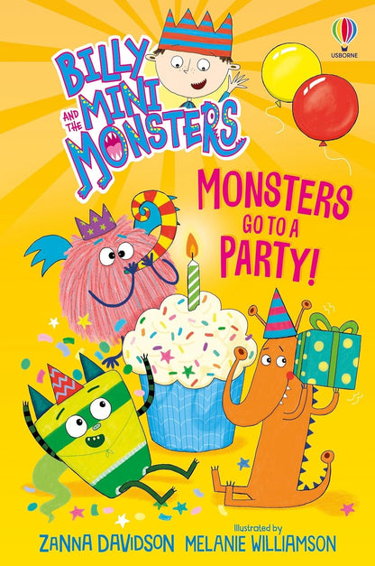 Billy and the Mini Monsters 6 Books Collection Set by Zanna Davidson SERIES 1 (Monsters go to School, on a Plane, In the Dark, Go to a Party! and More)