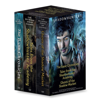 Cassandra Clare Shadowhunters Collection 3 Books Set (The Bane Chronicles, Tales from the Shadowhunter Academy, Ghosts of the Shadow Market)