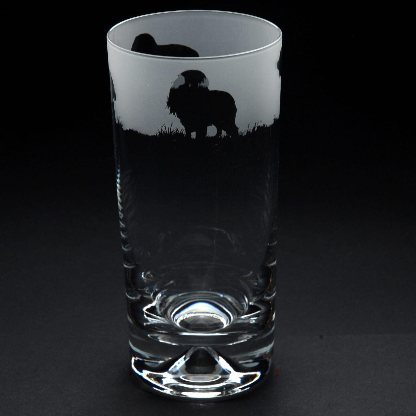 Cavalier King Charles Dog Highball Glass - Hand Etched/Engraved Gift