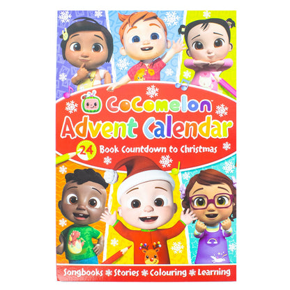 CoComelon Advent Calendar (With Songbooks, Stories, Colouring, and Learning) - 24 Mini Books
