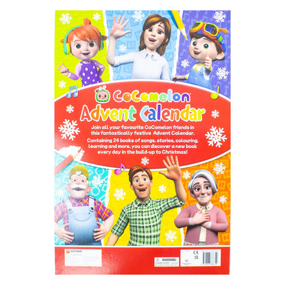 CoComelon Advent Calendar (With Songbooks, Stories, Colouring, and Learning) - 24 Mini Books