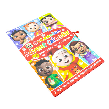 CoComelon Advent Calendar (With Songbooks, Stories, Colouring, and Learning) - 24 Mini Books