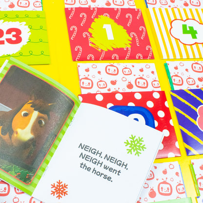 CoComelon Advent Calendar (With Songbooks, Stories, Colouring, and Learning) - 24 Mini Books