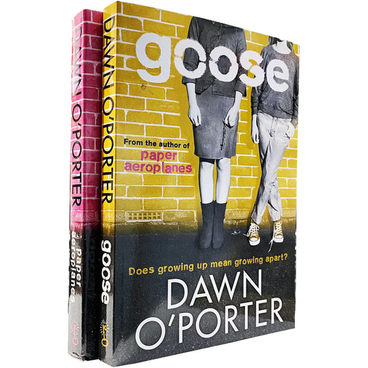 Paper Aeroplanes Series by Dawn O'Porter 2 Books Collection Set (Paper Aeroplanes & Goose)