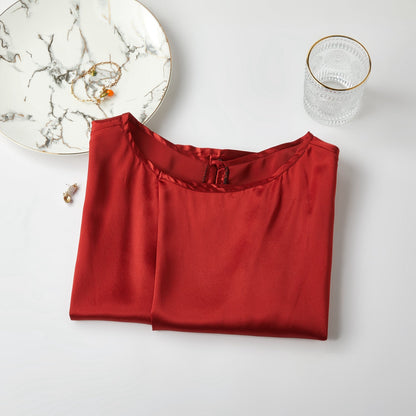 Custom Pure Silk Sleeveless Boxy Fit Cropped Blouse | Denna | 22 Momme Silk Charmeuse