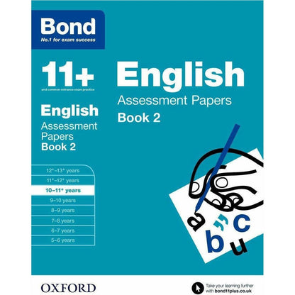 Bond 11+ English 4 Books Set Ages 10-11+ Inc Assessment and Tests Book 2