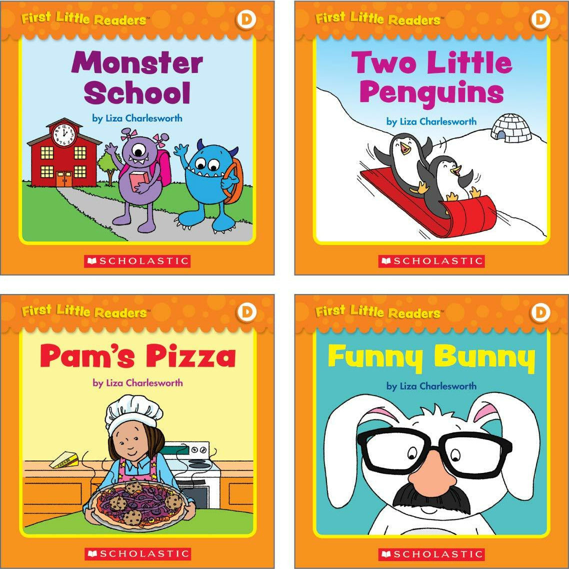 First Little Readers: Guided Reading Level D (Parent Pack): 25 Irresistible Books That Are Just the Right Level for Beginning Readers