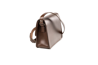 Leather Crossbody Dark Brown The Santa Fe Collection