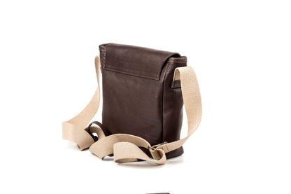 Leather Messenger Coffee Park Avenue Collection