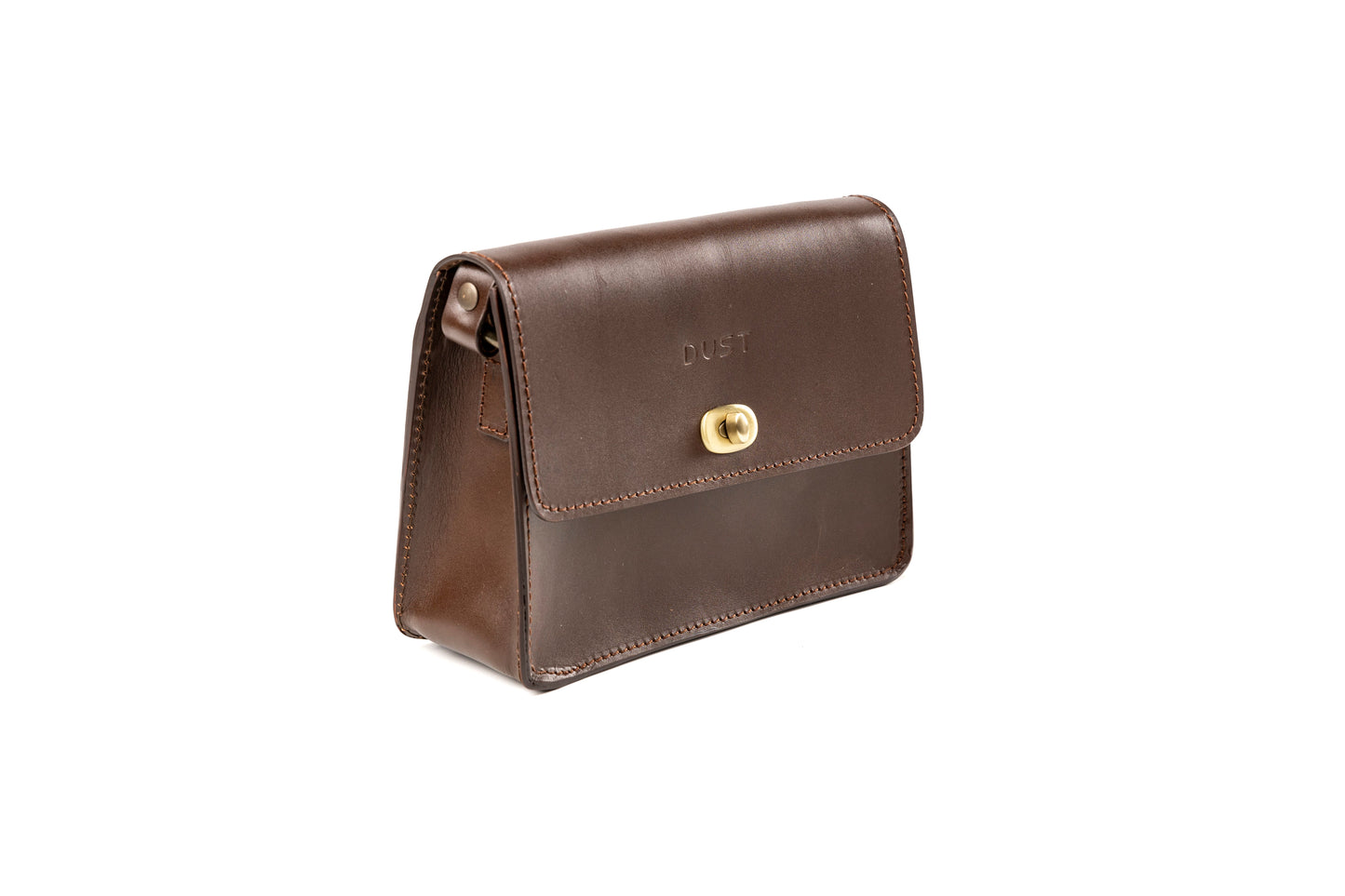 Leather Crossbody Dark Brown The Santa Fe Collection